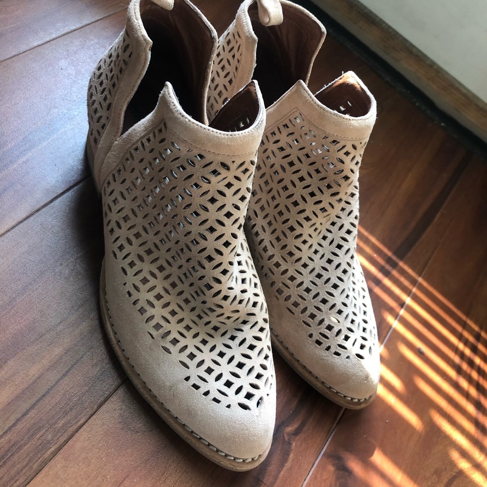 Josh Campbell Suede Booties